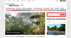 Desktop Screenshot of costaricajourneys.com